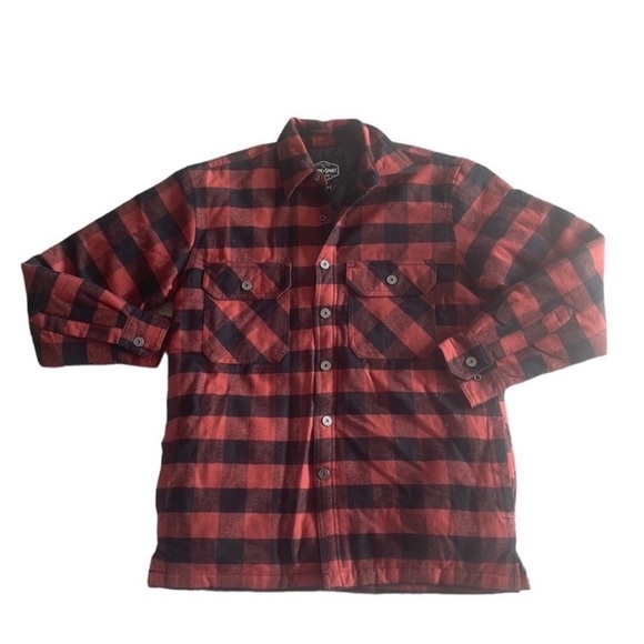 Farm and Fleet Work and Sport Size Medium Quilted Flannel Outdoor Jacket - Picture 7 of 7